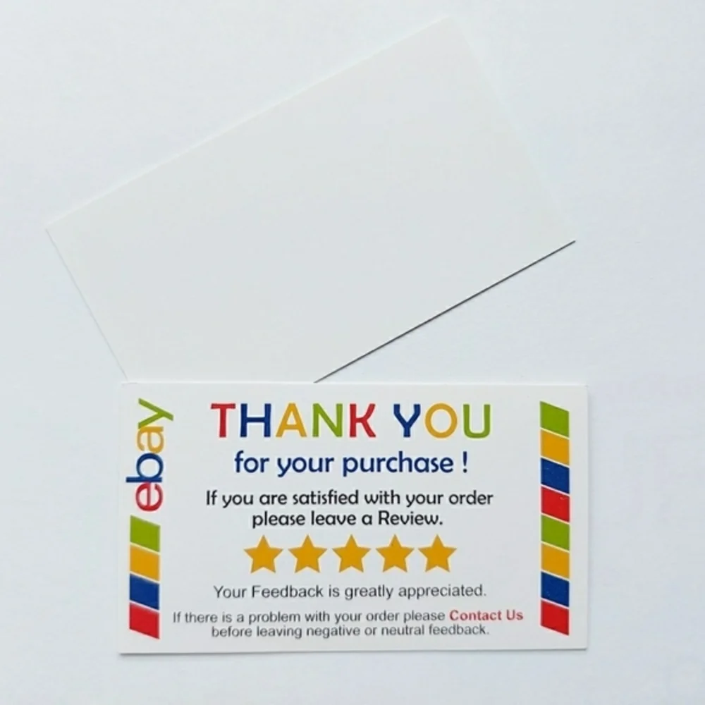 Thank you cards & Stickers